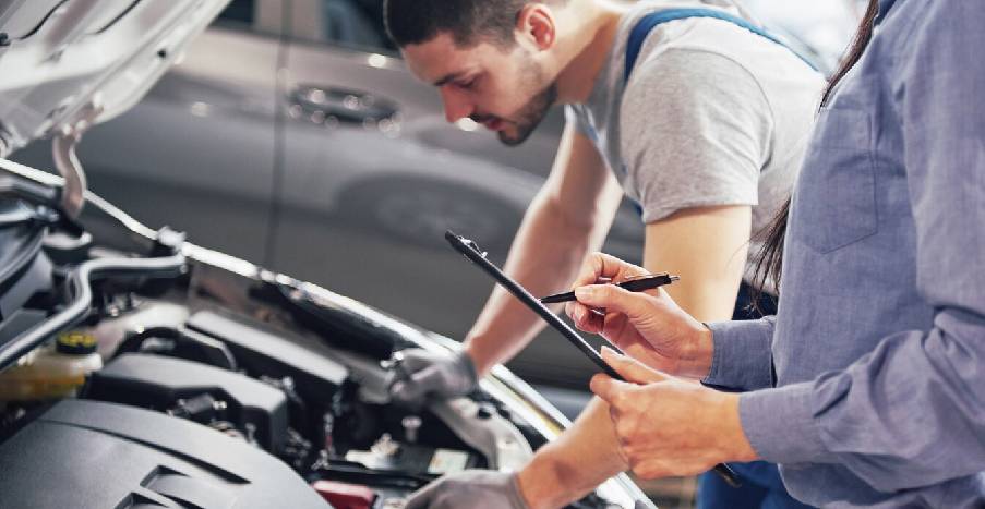 New Car Servicing