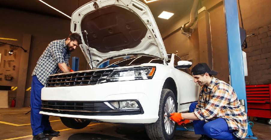 New Car Servicing